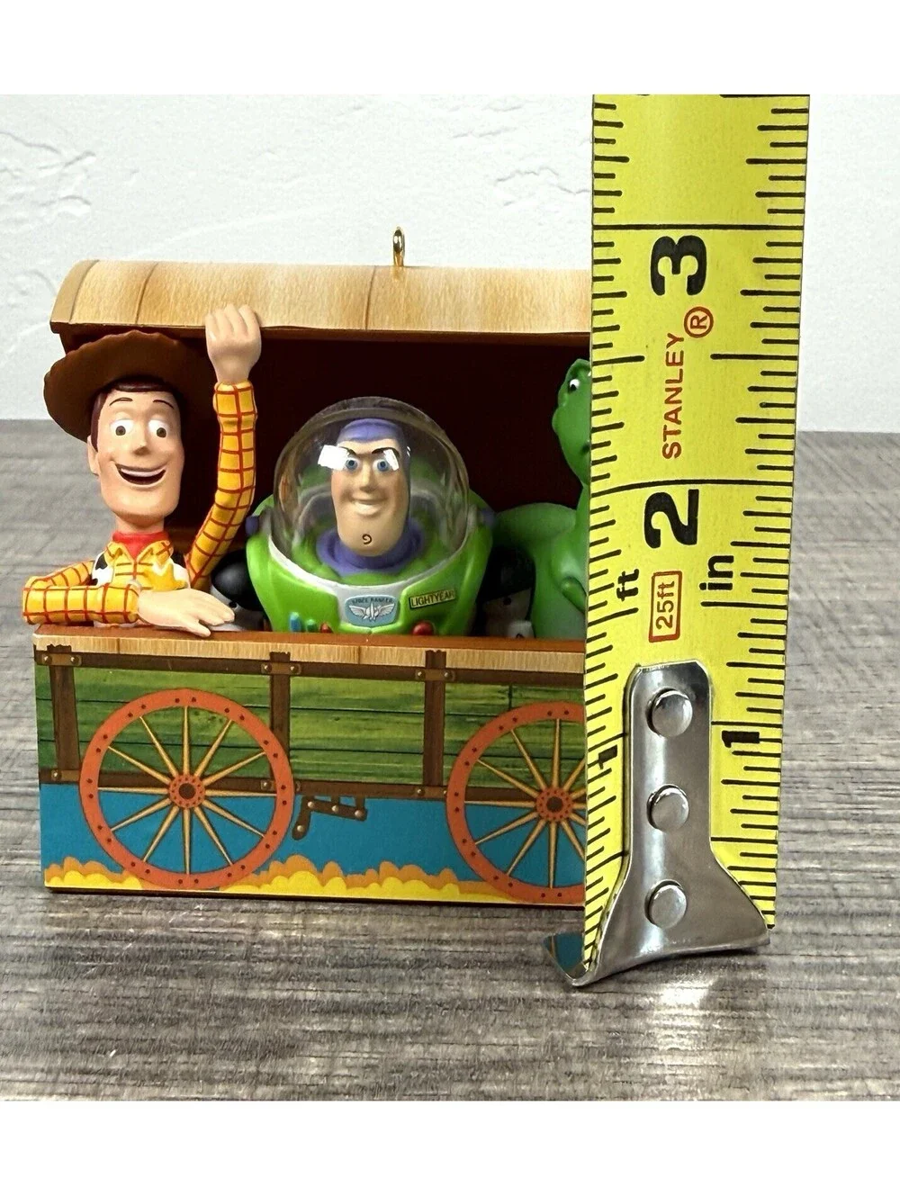 Hallmark 2009 Disney Pixar Toy Story Time to Play Ornament Woody Buzz Rex No Box
